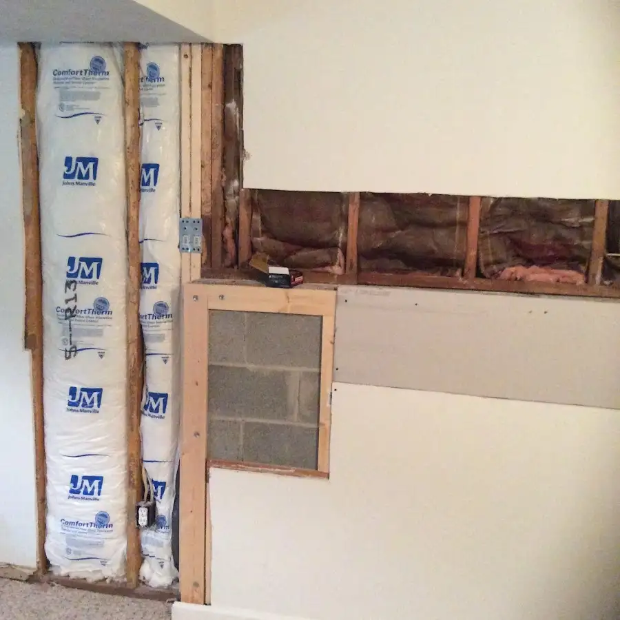 Wall insulation replacement during Structural Drying in Philomath